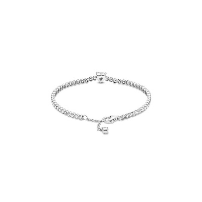Pandora Sparkling Heart Tennis Bracelet 590041C01-16