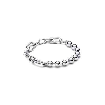 アクセサリー dmkuuhho-bul2003 Pandora ME Metal Bead & Link Chain Bracelet 592793C00-1