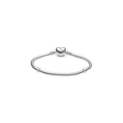 Pandora Disney Moments Mickey Mouse Heart Clasp Snake Chain