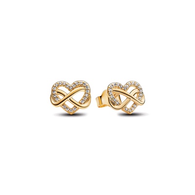 Pandora Sparkling Circle Stud Earrings 280585CZ
