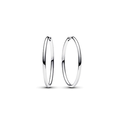 Pandora Moments 40 mm Charm Hoop Earrings 293336C00