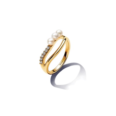 Pandora Treated Freshwater Cultured Pearl & Organically Shaped