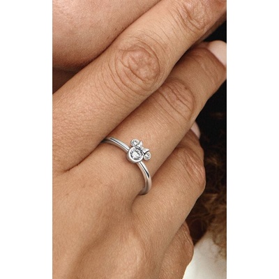 Pandora Disney Minnie Mouse Sparkling Head Ring 190074C01-50