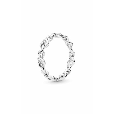 Pandora Knotted Hearts Band Ring 198018-50