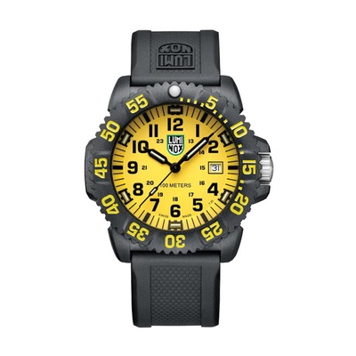 Luminox SEAL系列 ブラック/オレンジ ラバーベルト時計 Luminox SEAL系列 ブラック/オレンジ ラバーベルト時計