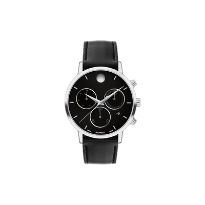 Movado Museum Classic Day Date Chronograph 42mm Men's Watch 0607778