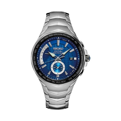 Seiko Coutura Men's Radio Sync Solar Watch SSG019