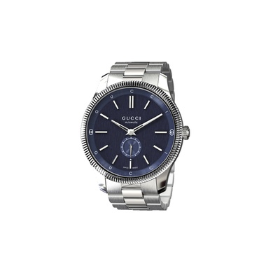 GUCCI ステンレススチール 時計 ネイビー グッチ Gタイムレス 腕時計 メンズ GUCCI YA126440 |腕時計通販
