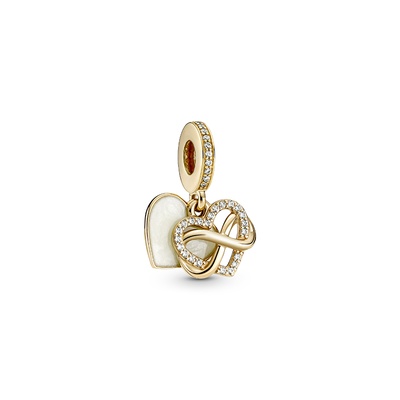 Sparkling Herbarium Cluster Round Charm 782383C01