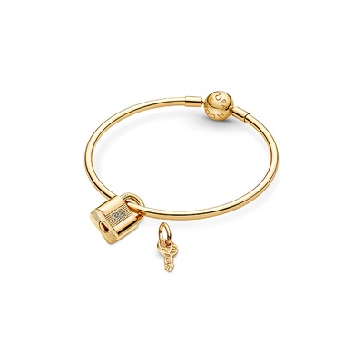 Pandora Padlock & Key Dangle Charm 760088C01