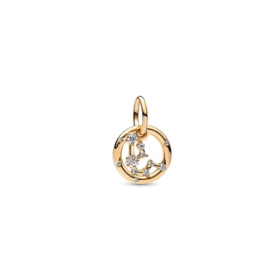 Pandora Aquarius Zodiac Dangle Charm 762717C01