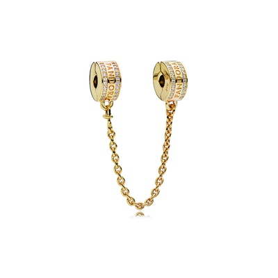 Pandora SHINEâ„¢ Logo Safety Chain767027CZ (Retired)