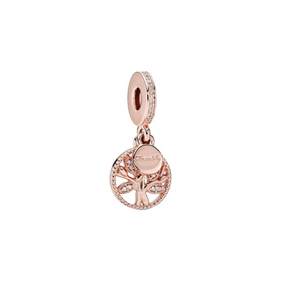 PANDORA 2点セット Pandora Camera, Heart & Compass Triple Dangle Charm