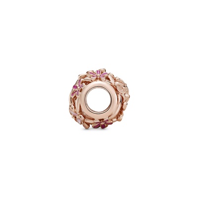 Pandora Openwork Pink Daisy Flower Charm 788772C01