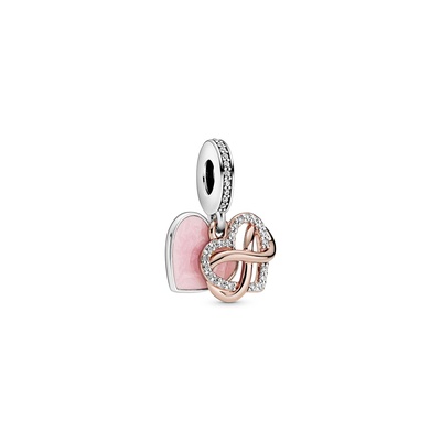 Pandora Sparkling Infinity Heart Dangle Charm 788878C01