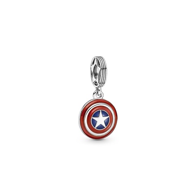 こ*こ様 【美品・箱付き】PANDORA アベンジャーズ ブレス＆チャーム セッ Pandora Marvel The Avengers Captain America Shield Dangle Charm