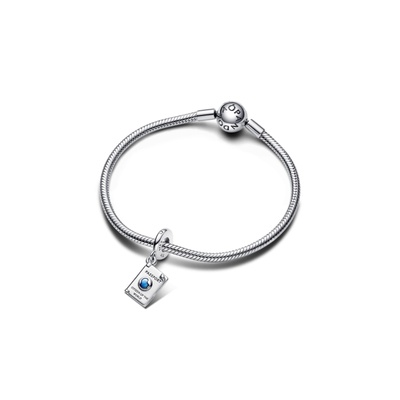 Pandora Openable Passport Dangle Charm 792680C01