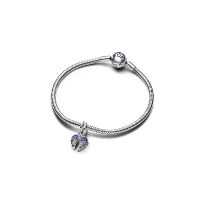 Pandora Sparkling Splitable Angel Wings Dangle Charm 792821C01