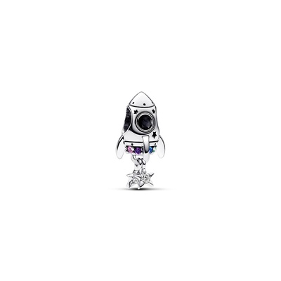 Pandora Space Love Rocket Charm 792831C01