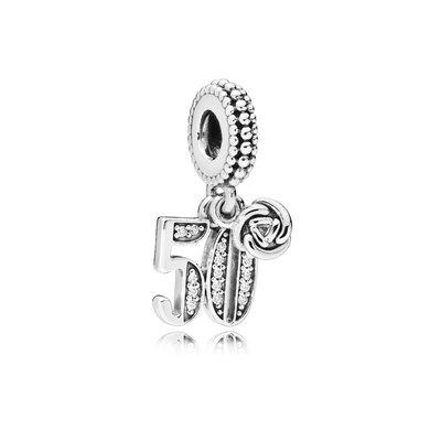 Pandora 50th Celebration Dangle Charm 797264CZ