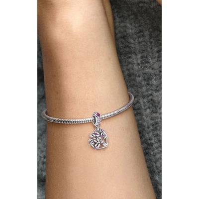 Pandora Pink Heart Family Tree Dangle Charm 799153C01