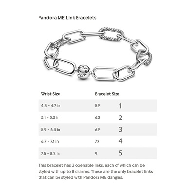 Pandora ME Small-Link Chain Bracelet 569662C00-1