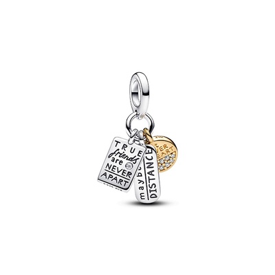 Pandora Friendship Triple Dangle Charm 763436C01