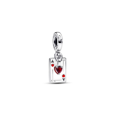 Pandora Disney Villains Queen of Hearts Double Dangle Charm 793420C01