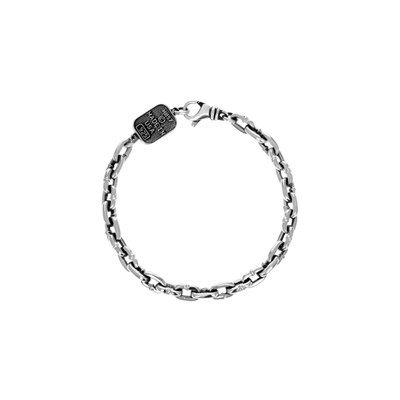 King Baby Sterling Silver 7.5'' Boat Link Bracelet K42-5594-7.5