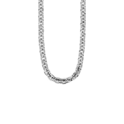 チキンリトルCTHY HIGH-END CHAIN NECKLACE King Baby Sterling Silver 24'' Crazy Eight Link Chain K51