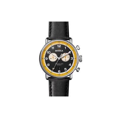 リンリン Shinola Canfield 43mm Dark Olive | Watches.com