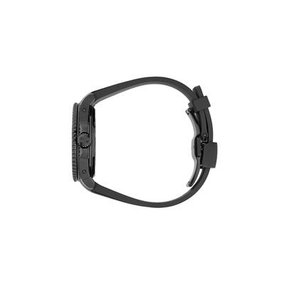 Gucci Dive Watch 40mm Ceramic Bezel on Black Rubber Strap Watch