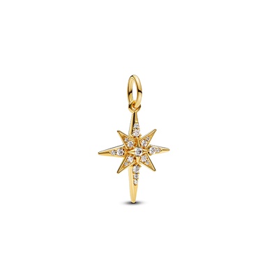 Pandora Sparkling North Star Dangle Charm 763608C01