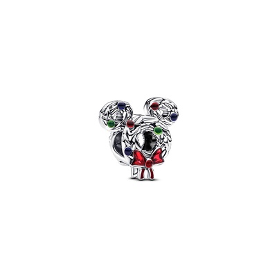 Pandora Disney Mickey Mouse Christmas Wreath Charm 793531C01