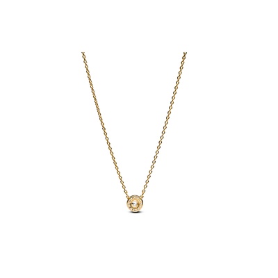 Pandora Round Pavé Halo Pendant Necklace 363548C01-45