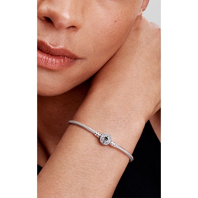 アクセサリー PANDORA North Star Clasp Snake Chain Pandora Sterling Silver North Star Clasp Snake Chain