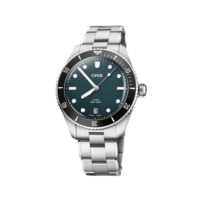 Oris Divers 65 Date 39mm Stainless Steel Automatic Blue Watch 01