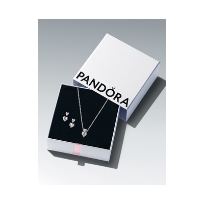 Pandora Heartsキャンバスパネル Ⅱ〜Ⅴ 新品 未開封 セット Pandora Sparkling Double Heart Jewelry Gift Set B802561