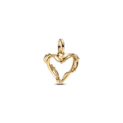 Pandora Wire Heart Dangle Charm 762526C00