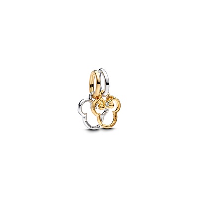 Pandora Disney Mickey Mouse & Minnie Mouse Splittable Dangle Charm