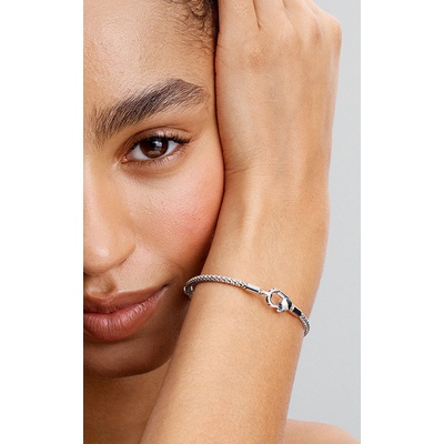 Pandora Studded Clasp & Chain Bracelet 593681C00-17