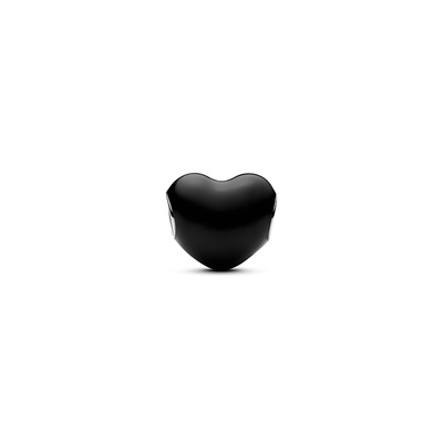 Pandora Black Heart Charm 793337C04