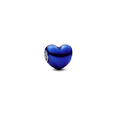 Pandora Metallic Blue Heart Charm 793337C05