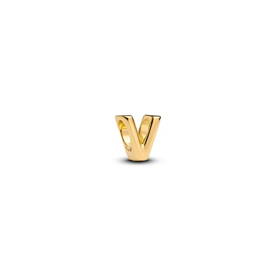 Pandora Letter V Alphabet Charm 763968C00