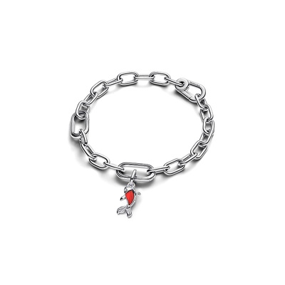 Pandora Red Murano Glass Koi Fish Mini Dangle Charm 793863C01