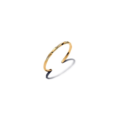 Pandora Twisted Open Bangle 563869C00-2