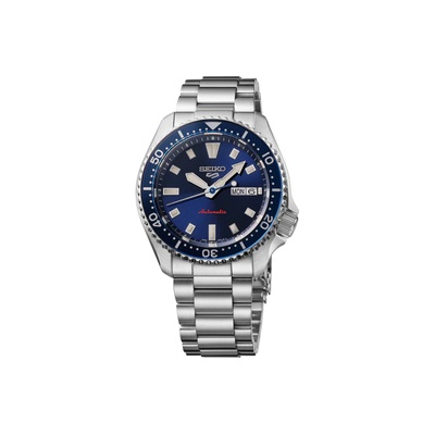Seiko 5 Sports Men's 42.5mm Blue Automatic Watch SRPL83