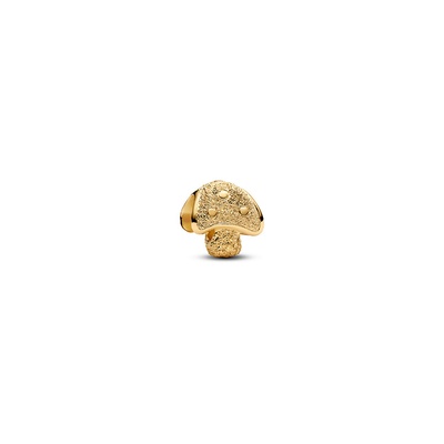 Pandora Textured Mushroom Mini Charm 764048C00