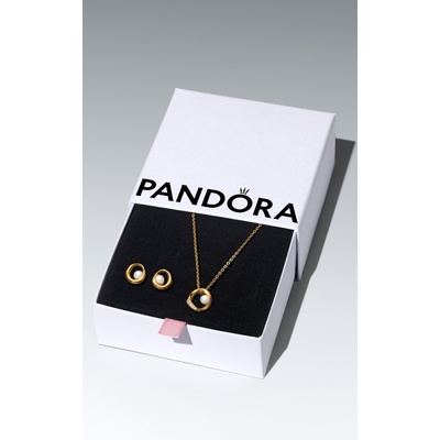 Pandora Organic Sparkle and Pearl Jewelry Gift Set B802657