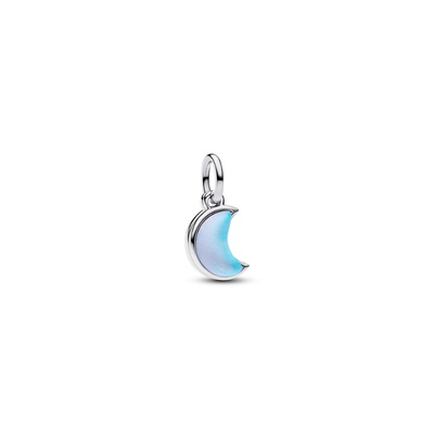 Pandora Crescent Moon Double Dangle Charm 794272C01